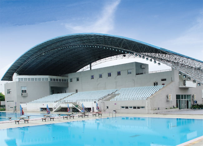 长沙游泳馆网架